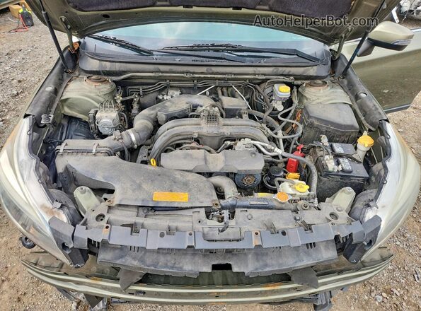 4S4BSAJC9G3289286 2016 SUBARU OUTBACK Зеленый Вид задней части салона