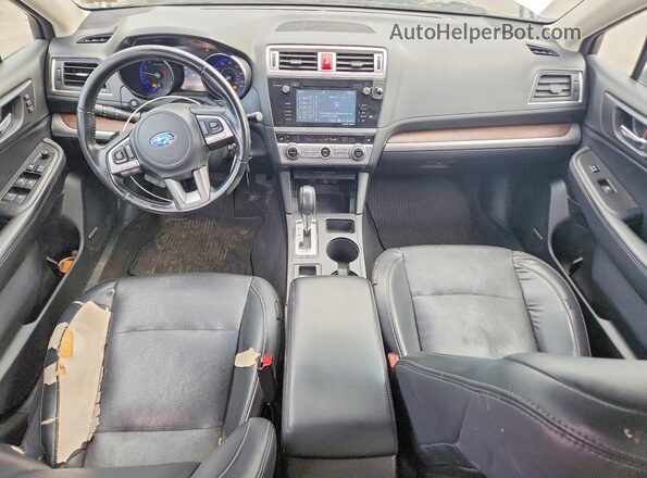4S4BSAJC9G3306099 2016 SUBARU OUTBACK Silver Առջևի վահանակի տեսք