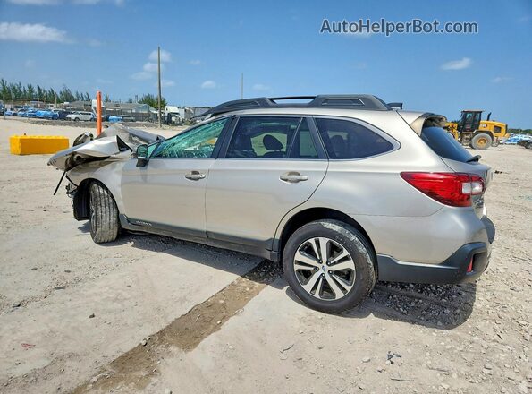 4S4BSAJC9K3253736 2019 SUBARU OUTBACK Серый Задняя левая четверть