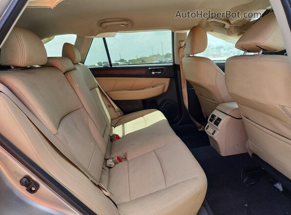 4S4BSAJC9K3253736 2019 SUBARU OUTBACK Серый Вид задней части салона