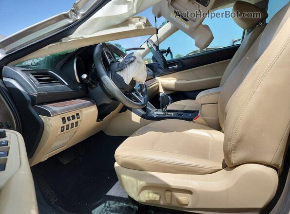 4S4BSAJC9K3253736 2019 SUBARU OUTBACK Серый Вид салона спереди