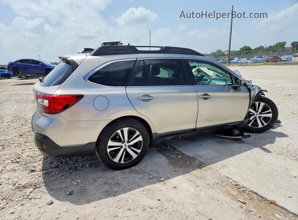 4S4BSAJC9K3253736 2019 SUBARU OUTBACK Серый Задняя правая четверть