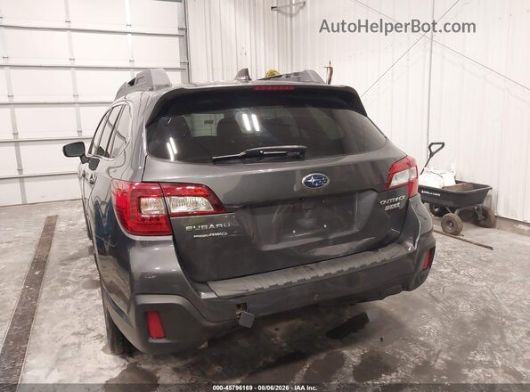 4S4BSAJC9K3307617 2019 SUBARU OUTBACK Gray Вид спереду