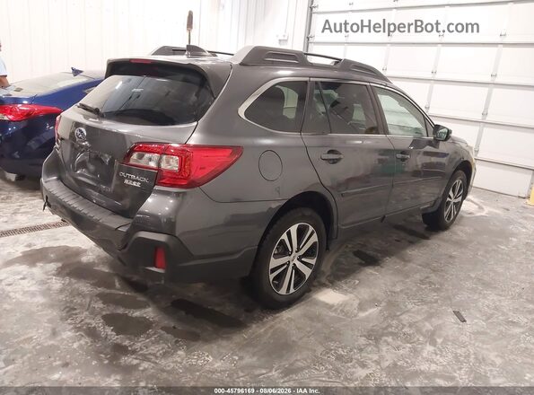 4S4BSAJC9K3307617 2019 SUBARU OUTBACK Gray Задня права чверть