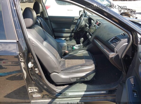 4S4BSAJCXG3226360 2016 SUBARU OUTBACK Black Widok wnętrza z przodu