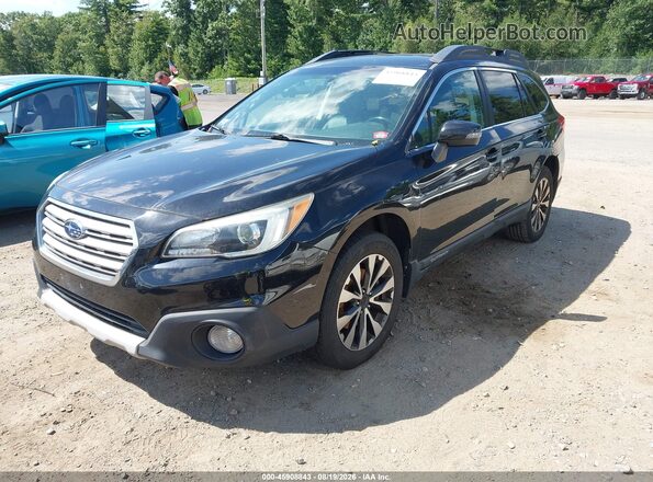 4S4BSAJCXG3226360 2016 SUBARU OUTBACK Black Przód lewy