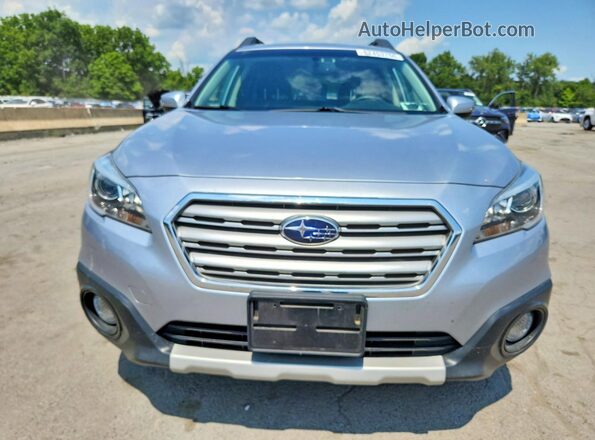 4S4BSAKC0H3226724 2017 SUBARU OUTBACK Silver Front view