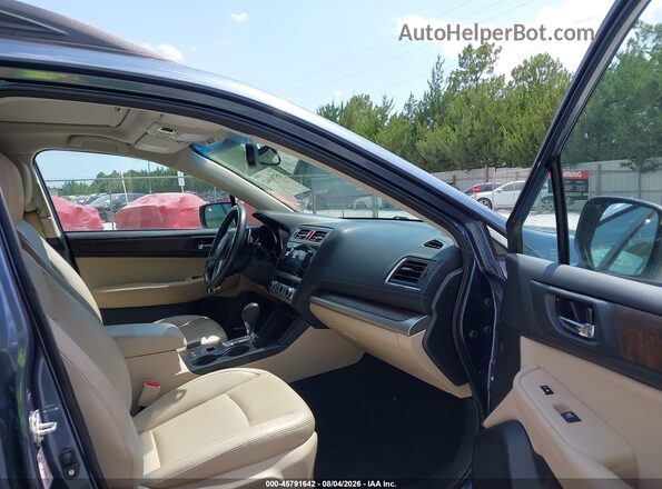 4S4BSAKC1H3242950 2017 SUBARU OUTBACK Blue Вид салону спереду