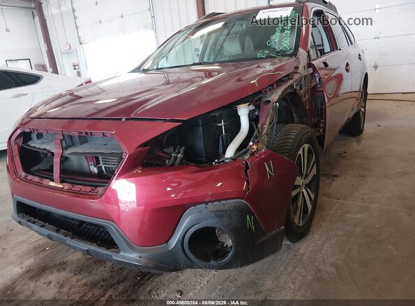 4S4BSAKC2J3274540 2018 SUBARU OUTBACK Burgundy 