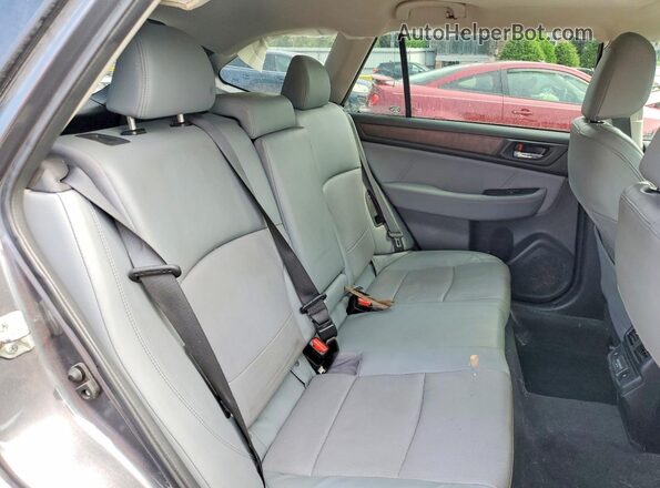 4S4BSAKC2J3304720 2018 SUBARU OUTBACK Gray უკანა სალონის ხედი