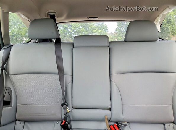4S4BSAKC2J3304720 2018 SUBARU OUTBACK Gray უკანა სავარძლების ხედი