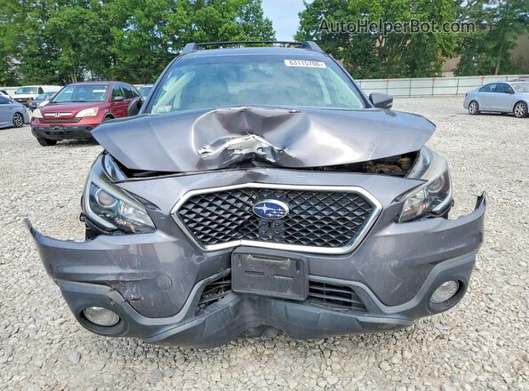 4S4BSAKC2J3304720 2018 SUBARU OUTBACK Gray წინა ხედი