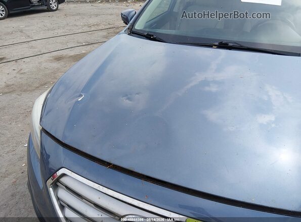 4S4BSAKC3H3359168 2017 SUBARU OUTBACK Blue Вид спереду