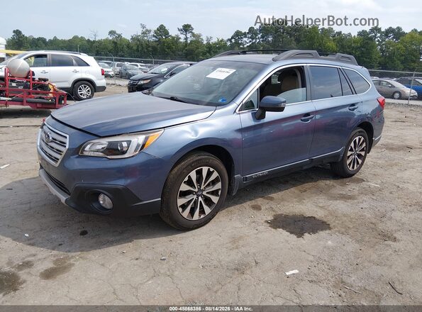 4S4BSAKC3H3359168 2017 SUBARU OUTBACK Blue Передня ліва чверть