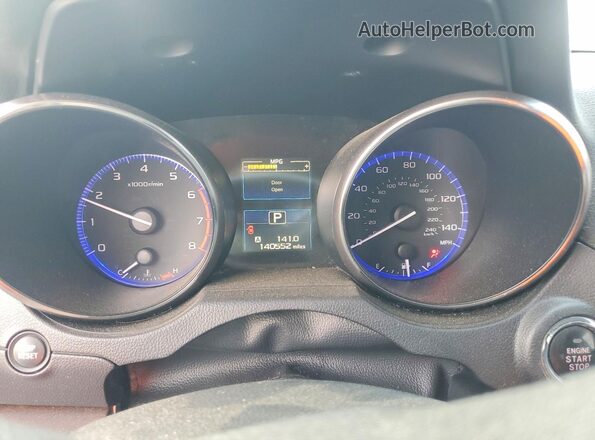 4S4BSAKC4H3262979 2017 SUBARU OUTBACK Black Instrument cluster view