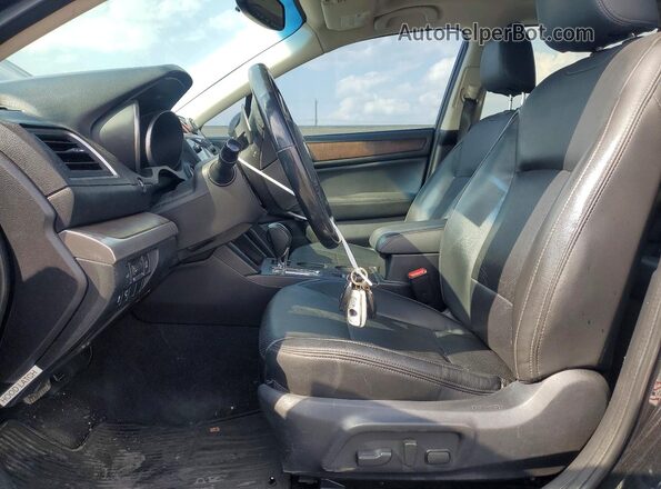 4S4BSAKC4H3262979 2017 SUBARU OUTBACK Black Front interior view