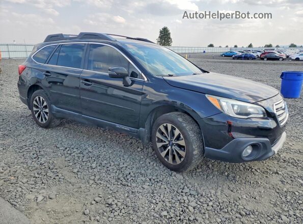 4S4BSAKC4H3262979 2017 SUBARU OUTBACK Black Front right