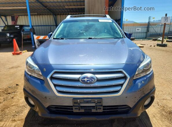 4S4BSAKC4H3322307 2017 SUBARU OUTBACK Blue Դիմացի տեսք