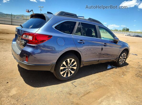 4S4BSAKC4H3322307 2017 SUBARU OUTBACK Blue Հետևի աջ