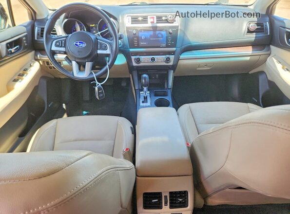4S4BSAKC4H3322307 2017 SUBARU OUTBACK Blue Առջևի վահանակի տեսք
