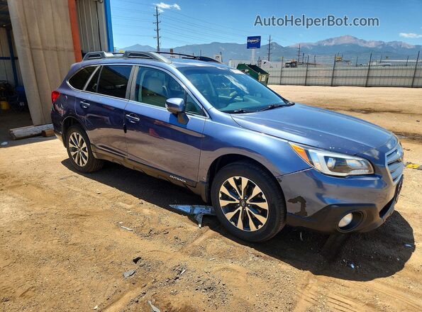 4S4BSAKC4H3322307 2017 SUBARU OUTBACK Blue Առջևի աջ