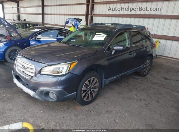 4S4BSAKC5H3211717 2017 SUBARU OUTBACK Gray Przód lewy