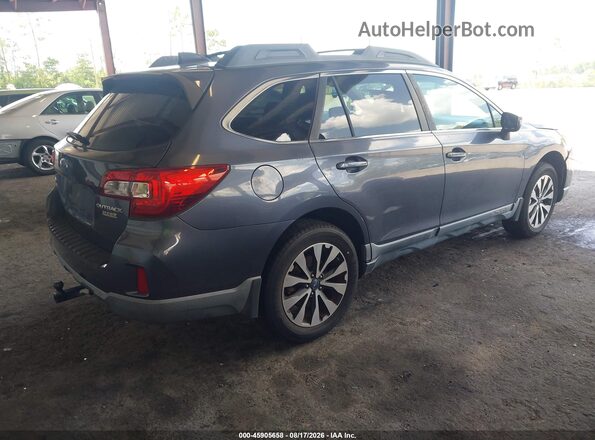 4S4BSAKC5H3211717 2017 SUBARU OUTBACK Gray Tył prawy