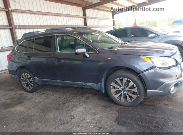 4S4BSAKC5H3211717 2017 SUBARU OUTBACK Gray Widok wnętrza z tyłu