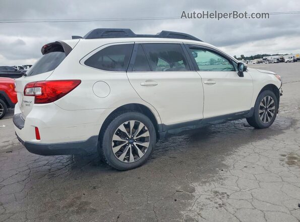 4S4BSAKC6H3245827 2017 SUBARU OUTBACK White Tył prawy