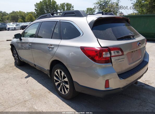 4S4BSAKC6H3260750 2017 SUBARU OUTBACK Silver უკანა მარცხენა
