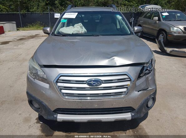 4S4BSAKC6H3260750 2017 SUBARU OUTBACK Silver უკანა სალონის ხედი