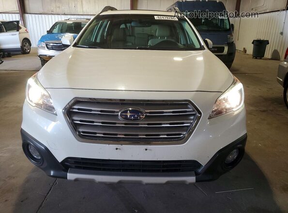 4S4BSAKC6H3273479 2017 SUBARU OUTBACK Белый Вид спереди