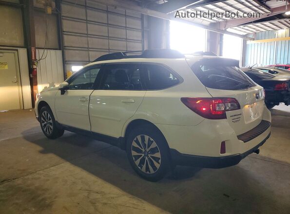 4S4BSAKC6H3273479 2017 SUBARU OUTBACK Белый Задняя левая четверть
