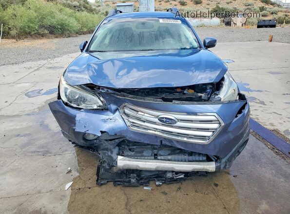 4S4BSAKC7H3211444 2017 SUBARU OUTBACK Blue Դիմացի տեսք
