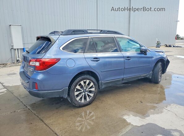 4S4BSAKC7H3211444 2017 SUBARU OUTBACK Blue Հետևի աջ