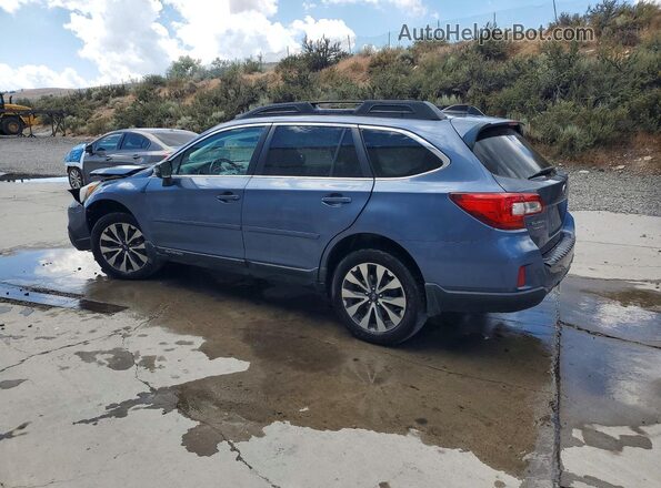 4S4BSAKC7H3211444 2017 SUBARU OUTBACK Blue Հետևի ձախ