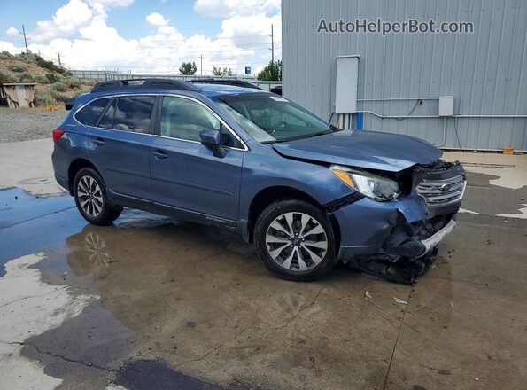 4S4BSAKC7H3211444 2017 SUBARU OUTBACK Blue Առջևի աջ