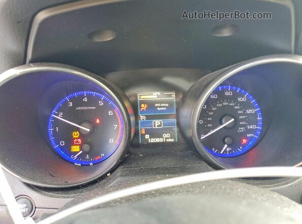 4S4BSAKC7H3211444 2017 SUBARU OUTBACK Blue Սարքավորումների վահանակի տեսք
