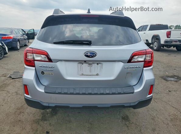4S4BSAKC8H3429392 2017 SUBARU OUTBACK Silver Вид ззаду