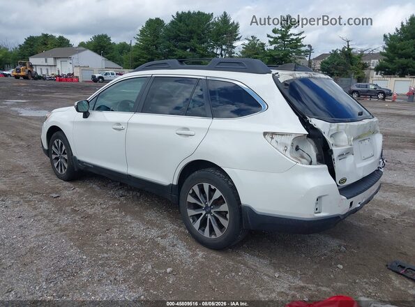 4S4BSAKCXH3329360 2017 SUBARU OUTBACK White Rear left