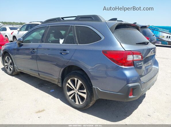 4S4BSAKCXJ3358881 2018 SUBARU OUTBACK Blue Հետևի ձախ