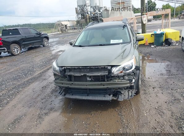 4S4BSALC1G3201957 2016 SUBARU OUTBACK Green Вид задньої частини салону