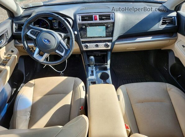 4S4BSALC2G3311173 2016 SUBARU OUTBACK Blue Вид панелі приладів