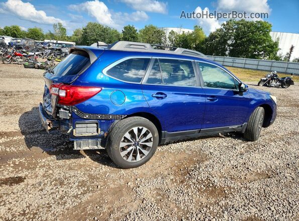 4S4BSALC2G3311173 2016 SUBARU OUTBACK Blue Задня права чверть
