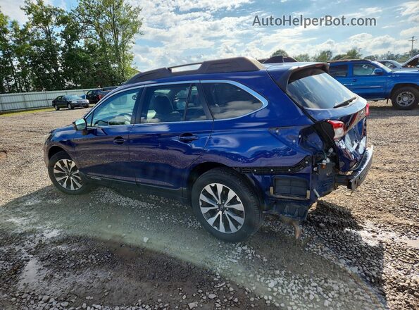 4S4BSALC2G3311173 2016 SUBARU OUTBACK Blue Задня ліва чверть