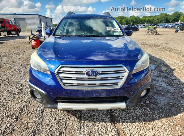 4S4BSALC2G3311173 2016 SUBARU OUTBACK Blue Вид спереду