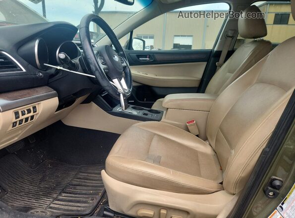 4S4BSALC4G3226707 2016 SUBARU OUTBACK Green Սալոնի դիմացի տեսք