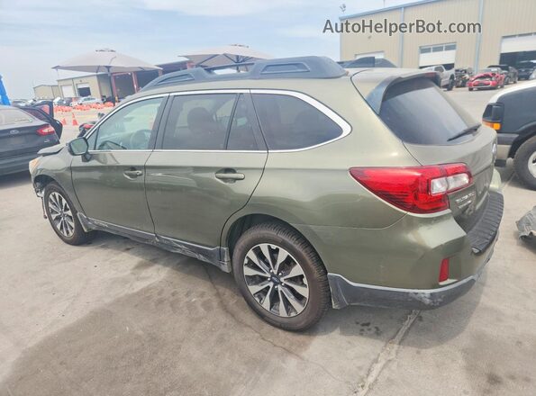 4S4BSALC4G3226707 2016 SUBARU OUTBACK Green Հետևի ձախ