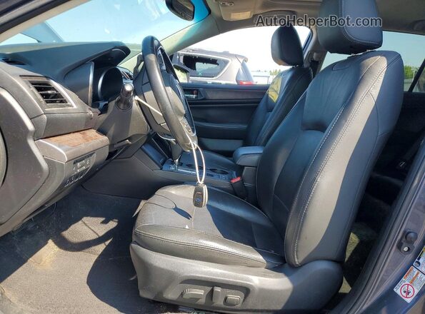 4S4BSALC5G3241880 2016 SUBARU OUTBACK Gray Вид салону спереду