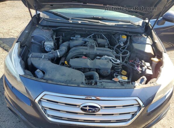 4S4BSALC5G3241880 2016 SUBARU OUTBACK Gray Вид задньої частини салону